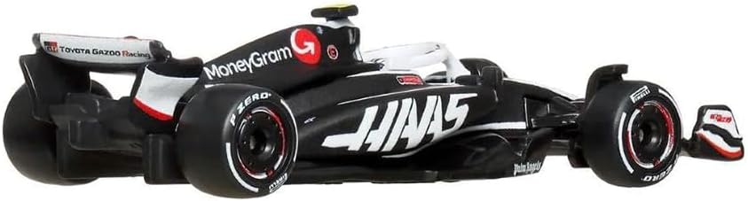 Hot Wheels Formule 1 modelauto MoneyGram Haas VF-24 NICO HULKENBERG 27 - De Cast schaal 1:64 - lengte 8 cm - JBM22