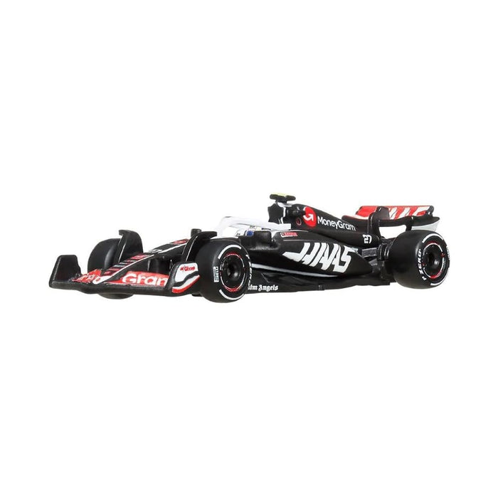 Hot Wheels Formule 1 modelauto MoneyGram Haas VF-24 NICO HULKENBERG 27 - De Cast schaal 1:64 - lengte 8 cm - JBM22