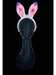 Smiffys LED Bunny Ears Batteries Included, Smiffys Leisure Products Fancy Dress, Child Dress Up Lite-up & glo
