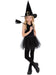 Smiffys Kids Witch Kit with Tutu Hat and 50cm Broom Girls Halloween Fancy Dress Outfit Children’s Spooky Costume Accessory Set