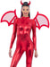 Red Mesh Devil Wings