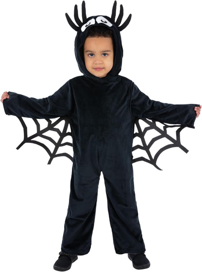 Hooded Jumpsuit & Web Wings