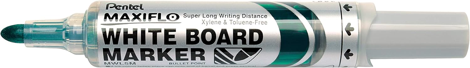 Pentel Maxiflo Liquid Ink Drywipe Marker Eraser Set