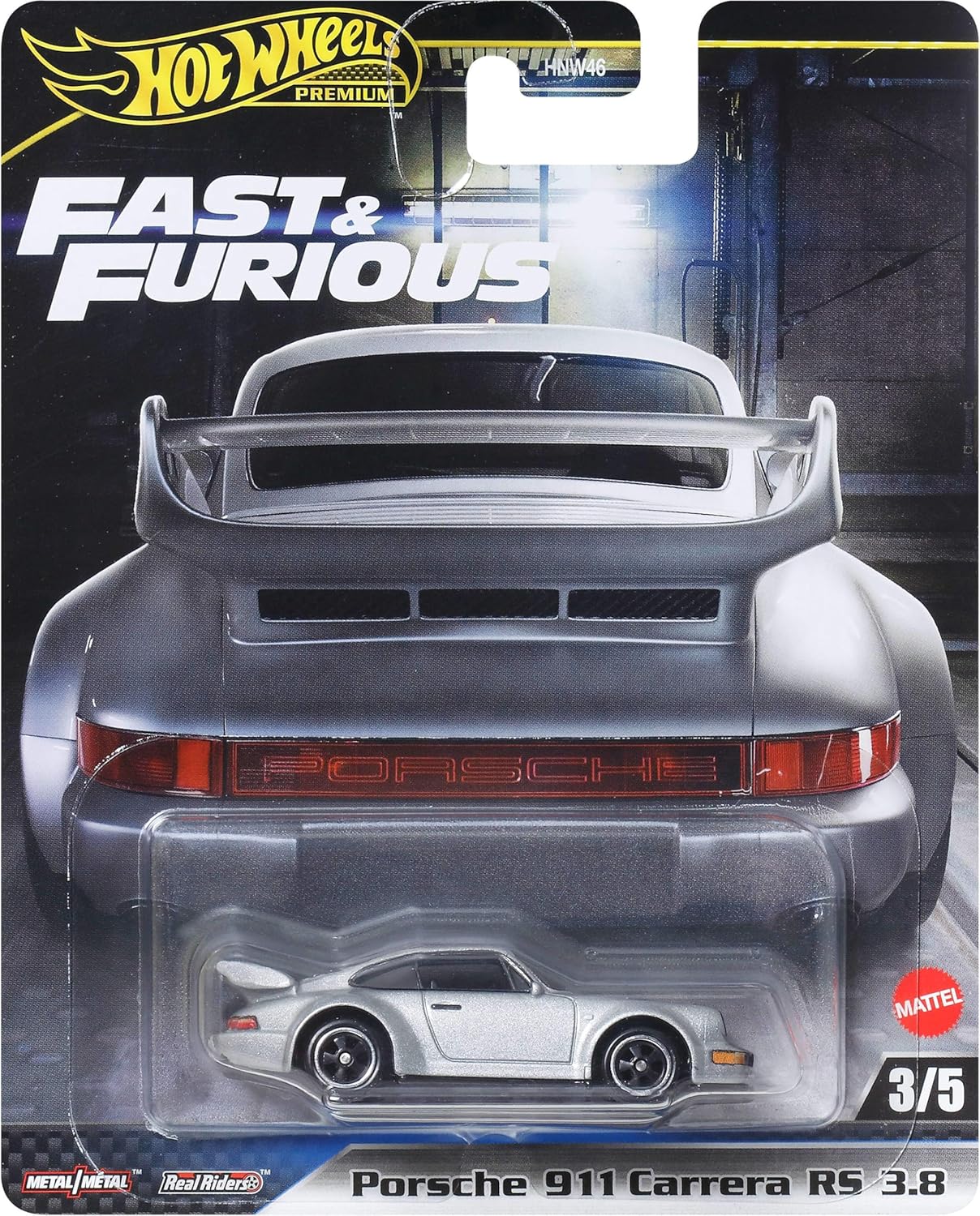 Hot Wheels Premium Fast & Furious - Porsche 911 Carrera RS 3.8 JBM03 3/5