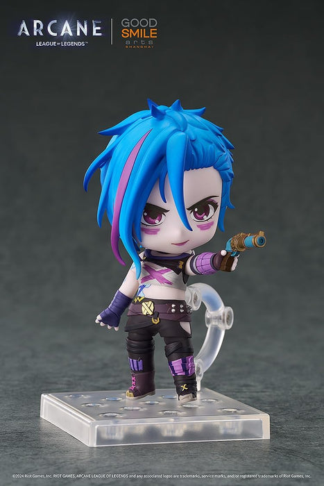 Good Smile Company Nendoroid Arcane Jinx (Arkane Version, Nicht skalierbar, Kunststoff, vorbemalte Actionfigur