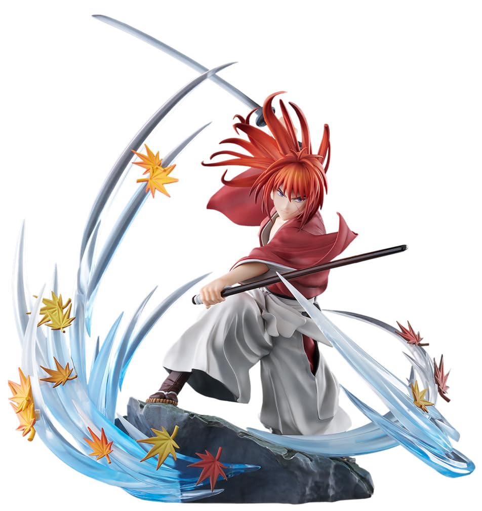 Rurouni Kenshin: Meiji Kenkaku Romantan Kyoto Douran Pvc Statue 1/7 Kenshin Himura Souryusen Ver. 27 Cm