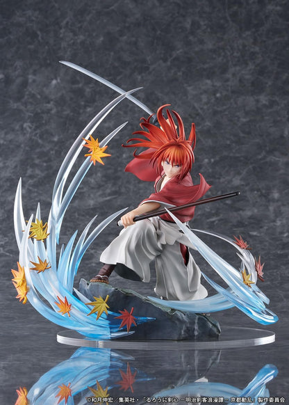 Rurouni Kenshin: Meiji Kenkaku Romantan Kyoto Douran Pvc Statue 1/7 Kenshin Himura Souryusen Ver. 27 Cm