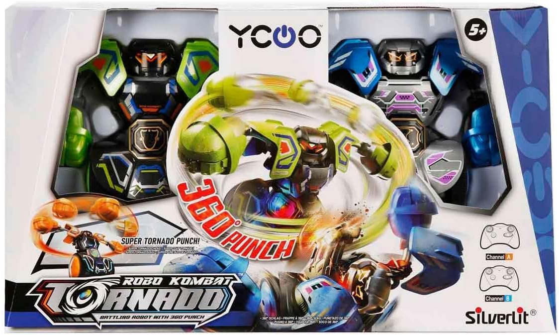 As Silverlit R/C: Ycoo - Robo Kombat Tornado Set Of 2 (Random) (7530-86883)