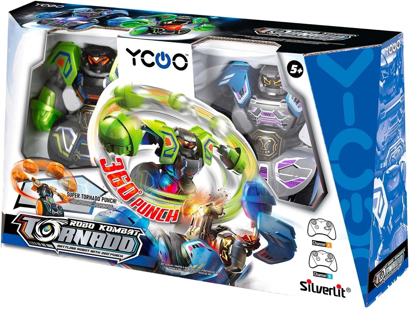 As Silverlit R/C: Ycoo - Robo Kombat Tornado Set Of 2 (Random) (7530-86883)