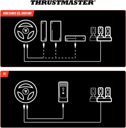 Thrustmaster T98 Ferrari 296 GTS, Volante per Xbox, PC