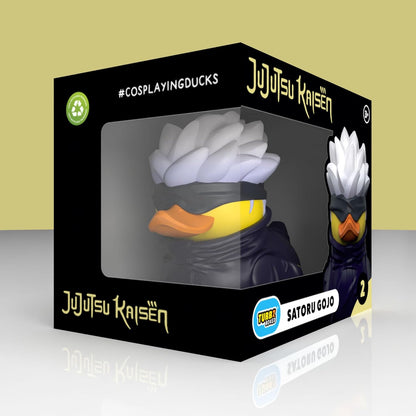 TUBBZ Boxed Edition: Jujutsu Kaisen - Satoru Gojo Cosplaying Rubber Duck Vinyl Figure