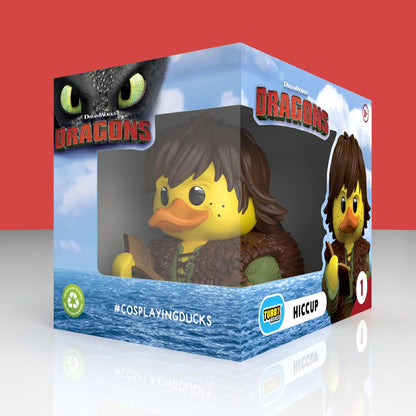 TUBBZ Boxed Edition: How To Train Your Dragon - Hiccup Cosplaying Rubber Duck Vinyl Figure