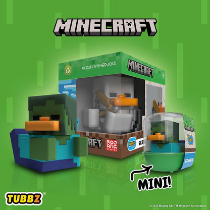 TUBBZ Boxed Edition: Minecraft - Zombie Cosplaying Rubber Duck Vinyl Figure