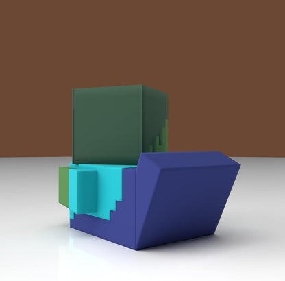 TUBBZ Boxed Edition: Minecraft - Zombie Cosplaying Rubber Duck Vinyl Figure
