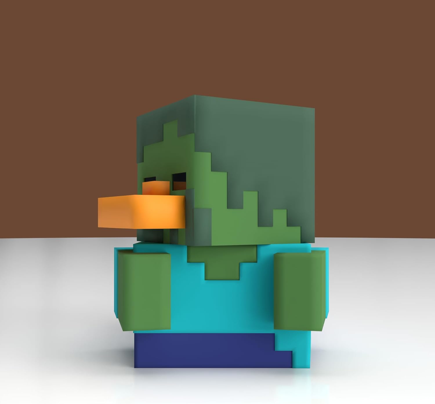 TUBBZ Boxed Edition: Minecraft - Zombie Cosplaying Rubber Duck Vinyl Figure