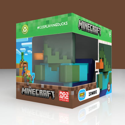 TUBBZ Boxed Edition: Minecraft - Zombie Cosplaying Rubber Duck Vinyl Figure
