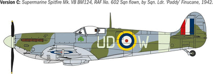 Italeri 1482 Spitfire Mk.V/Mk.IX Aces 1:48 Model Kit