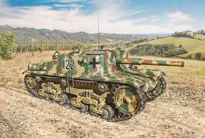 Italeri 6759 Self Propelled M42 75/34 Upgraded Edition, 1:35 Scale, Plastic Model Kit/Model Assembly