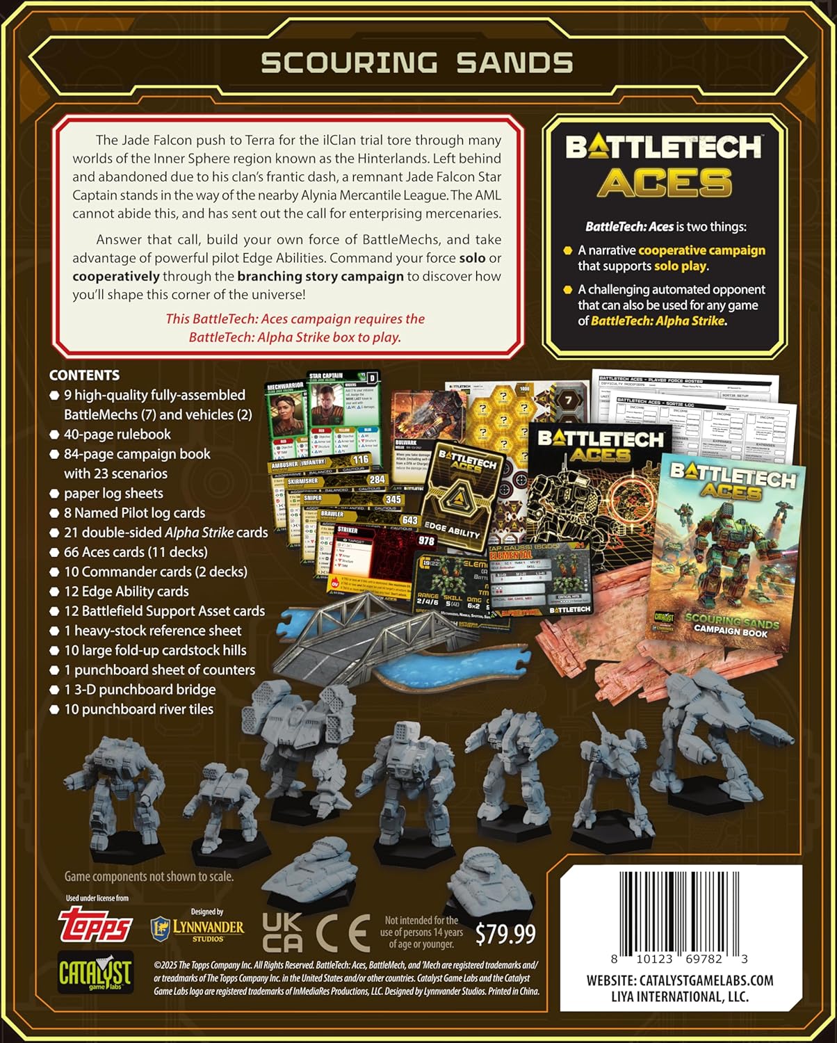 BattleTech Alpha Strike: Aces Scouring Sands – Campaign Expansion