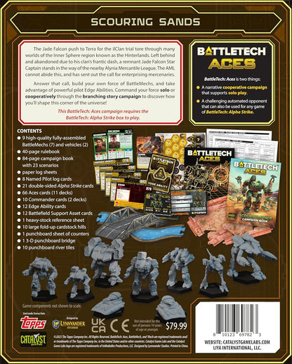 BattleTech Alpha Strike: Aces Scouring Sands – Campaign Expansion