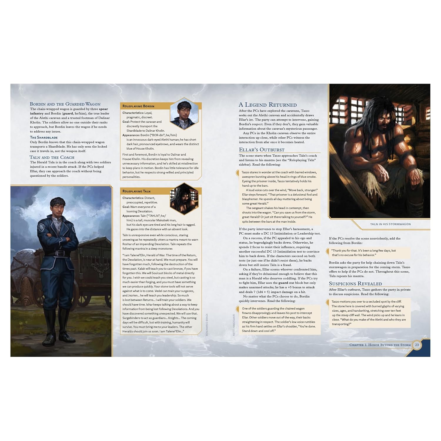 Cosmere RPG - Stormlight Archive Stonewalkers Adventure by Brotherwise Games | Ages 14+ | 3-7 Players |