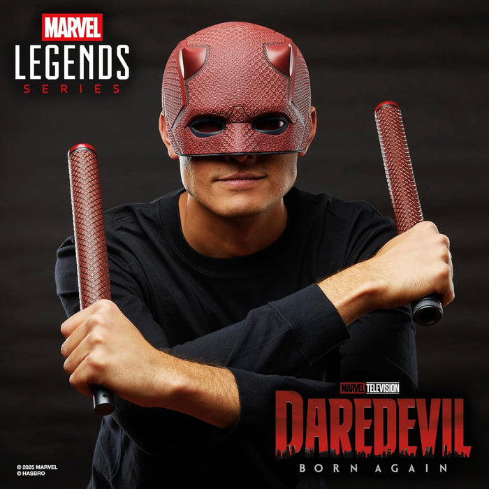 Marvel Legends Series Daredevil: Born Again Premium Roleplay Mask and Billy Club
