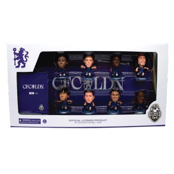 SoccerStarz - Chelsea 8 figure Team Pack (2025/26 Version Classic Kit) /Figures