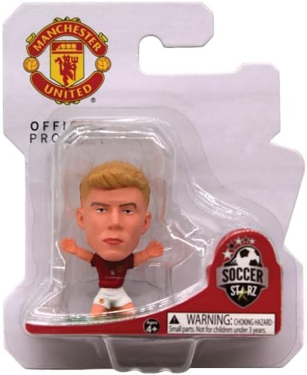 SoccerStarz - Man Utd Rasmus Hojlund - Home Kit (Classic Kit) /Figures