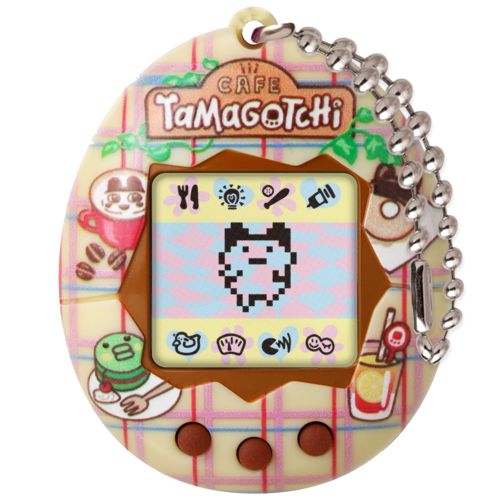 TAMAGOTCHI Bandai Original Tama Café Digital Pet | Nurture And Raise The Original Electronic Pet Japanese Kids Toys For Girls And Boys Make Great 90s Retro Gifts