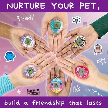 Bandai Tamagotchi Original Angel Tiara Digital Pet | Nurture And Raise The Original Electronic Pet | Japanese Kids Toys For Girls And Boys Make Great 90s Retro Gifts