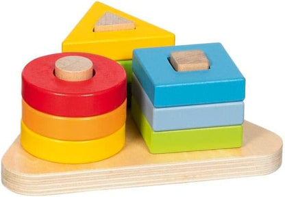 Goki - Goki Houten Driehoekig Sorteerspel