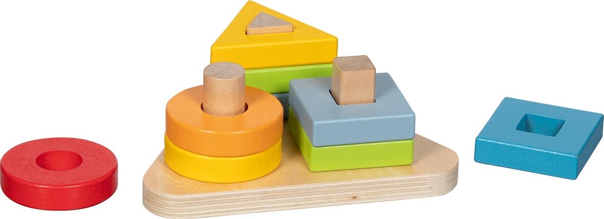 Goki - Goki Houten Driehoekig Sorteerspel