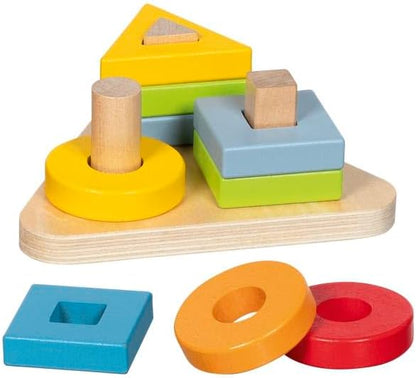 Goki - Goki Houten Driehoekig Sorteerspel