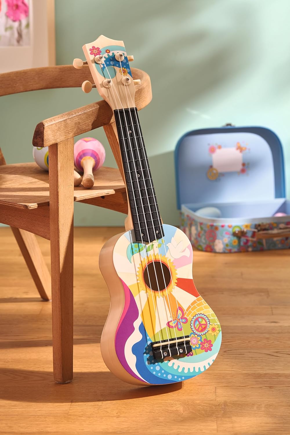 Goki - Goki Houten Ukelele Flower Power