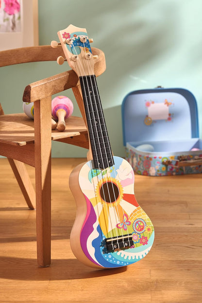 Goki - Goki Houten Ukelele Flower Power