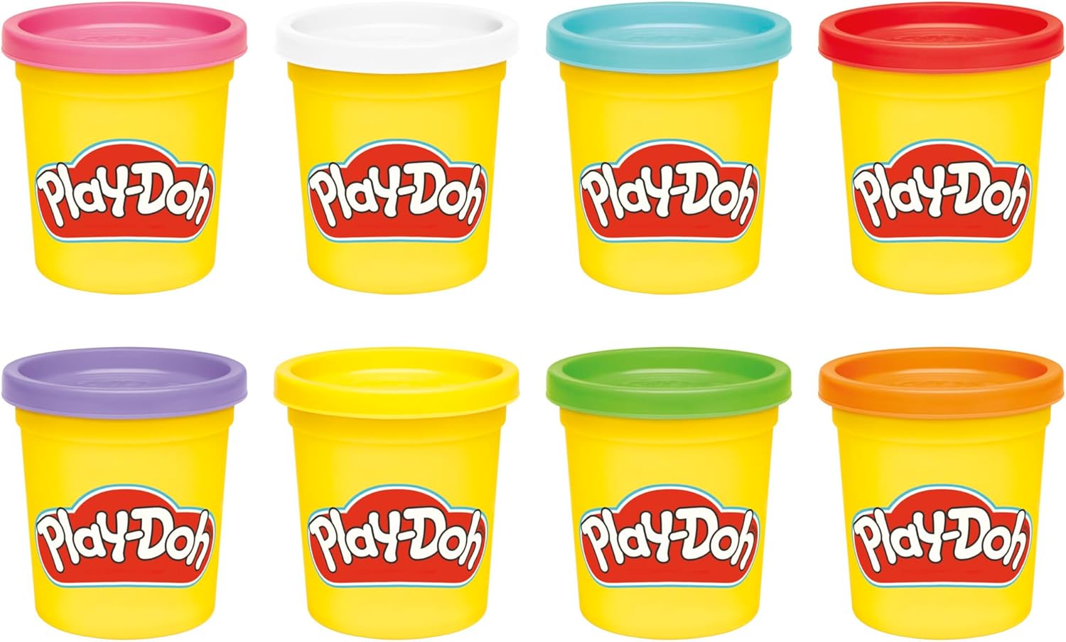 Play-Doh 8-pack 85 gram Regenboogkleuren
