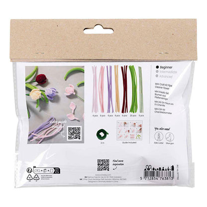 Creativ Company craft set flowers chenille wire colorful hobby
