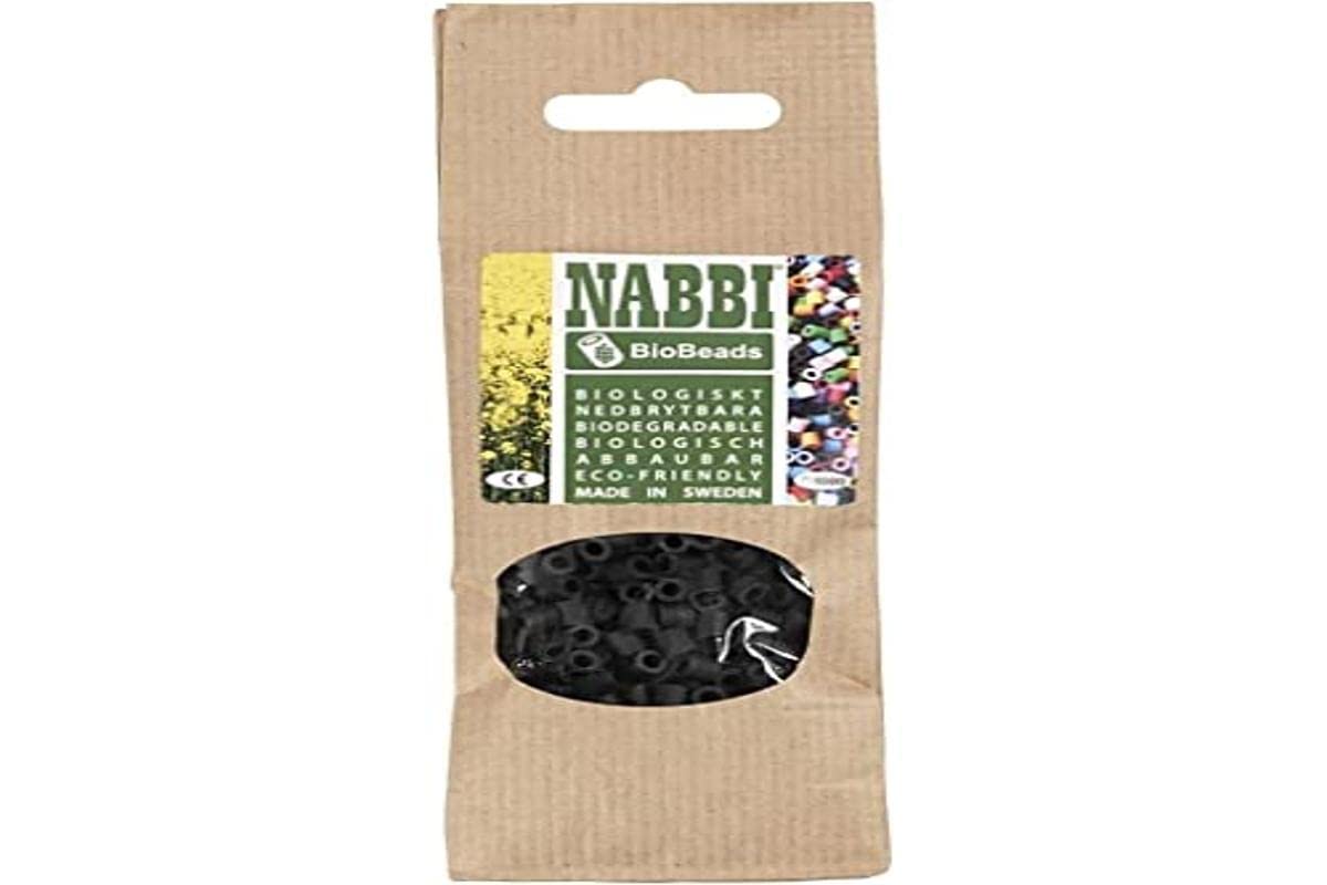 NABBI® BioBeadsbiologisch afbreekbaar1.000 stuks. Zwart nr. 51