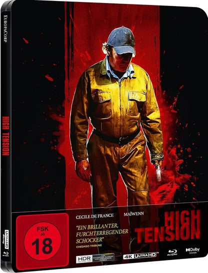 High Tension (Limitiertes Steelbook, 4K-UHD+2 Blu-rays)