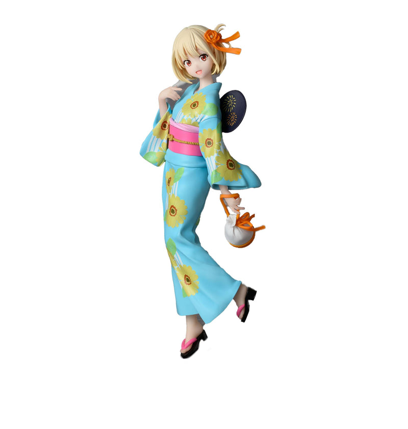 Lycoris Recoil Luminasta Pvc Statue Chisato Nishikigi Festival In Yukata 19 Cm