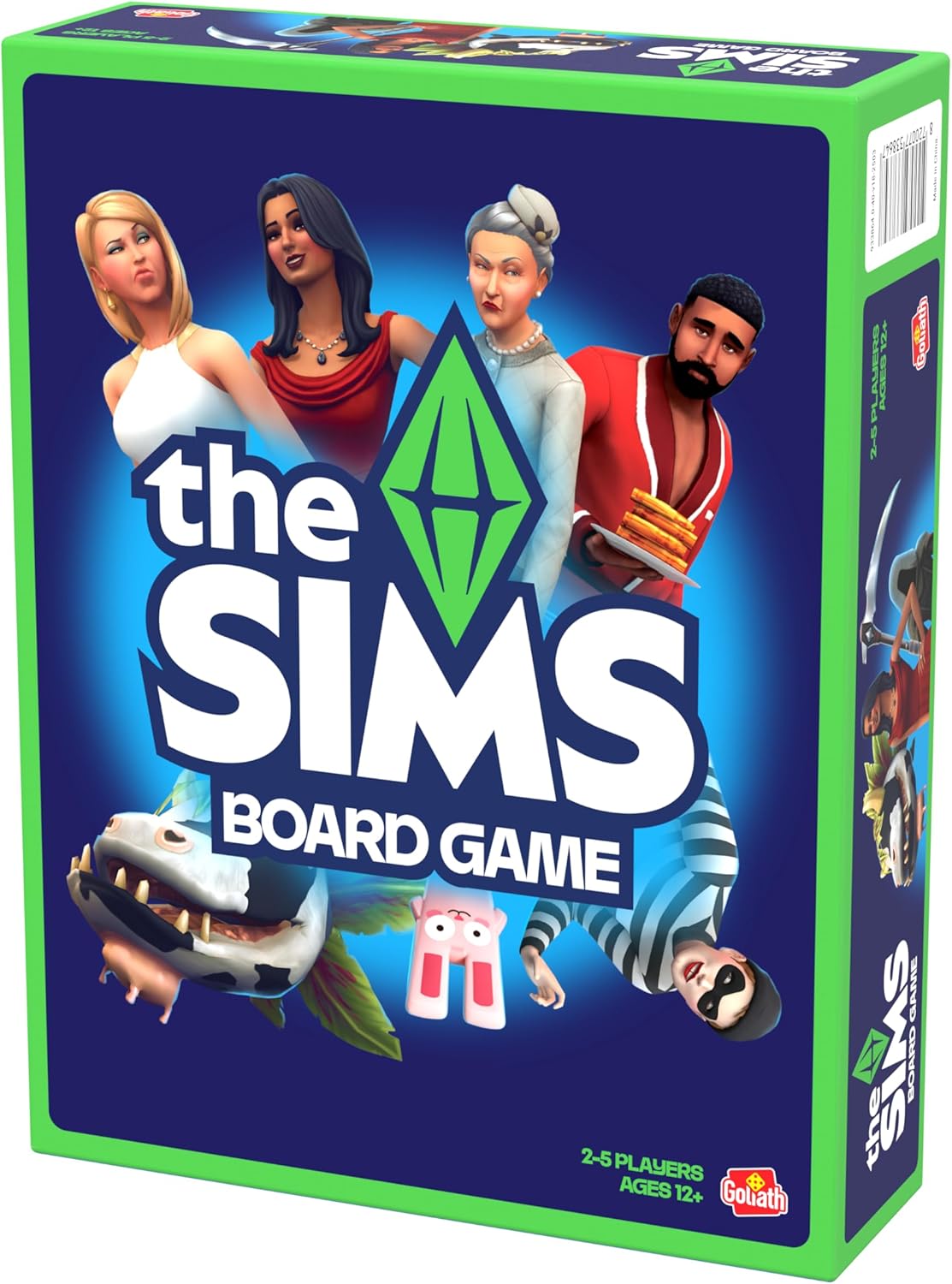 Goliath Games Presents: The Sims - Board Game | Manage Your Needs & Fulfill Your Aspirations! | Based on the Hit Game Series | Adult Board Games | For 2-5 Players Ages 12+
