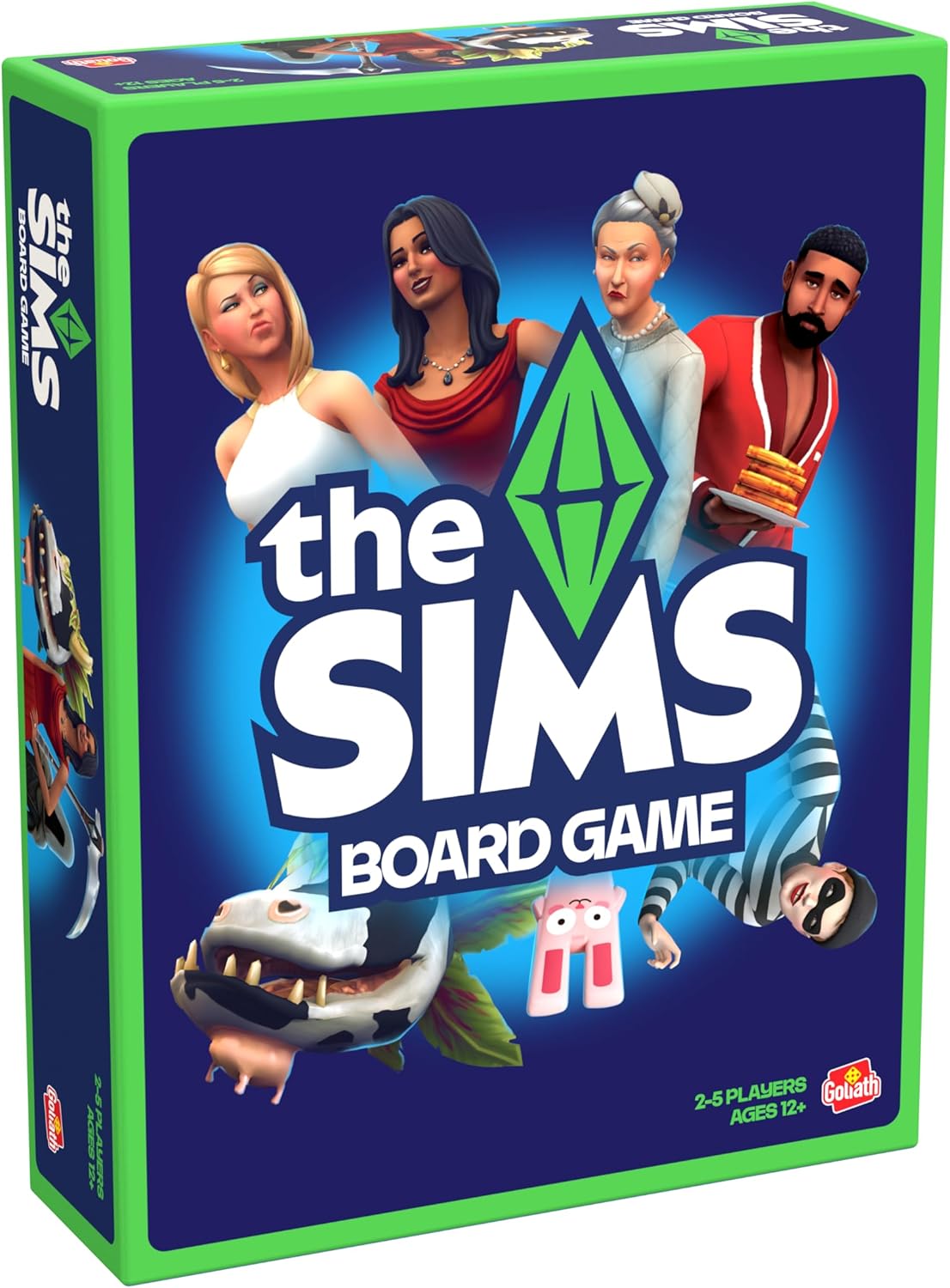 Goliath Games Presents: The Sims - Board Game | Manage Your Needs & Fulfill Your Aspirations! | Based on the Hit Game Series | Adult Board Games | For 2-5 Players Ages 12+