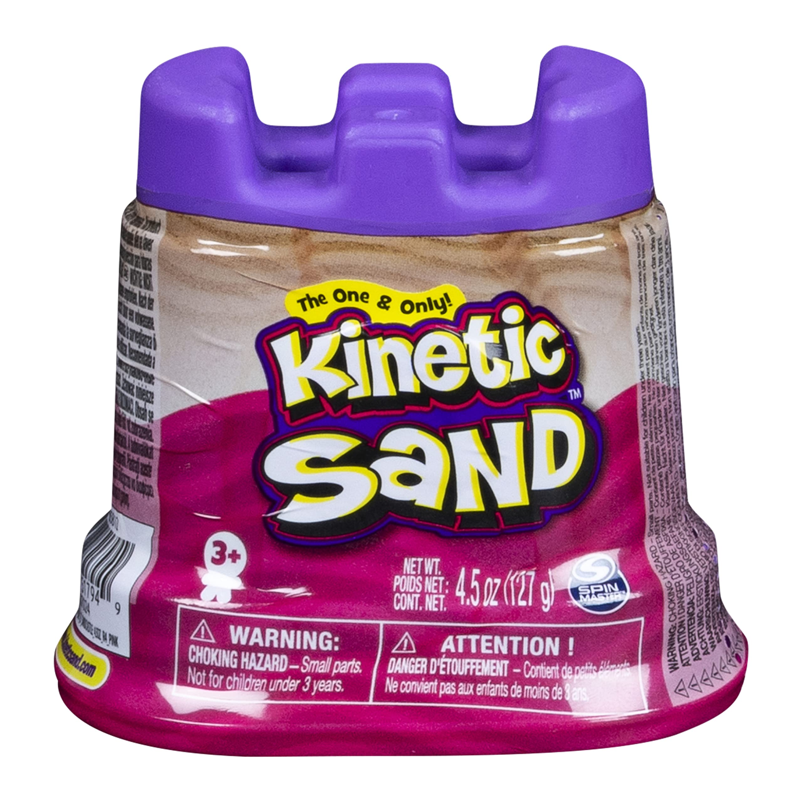 Spin Master Kinetic Sand - Pink Sandcastle Single Container (20128037-20119386)