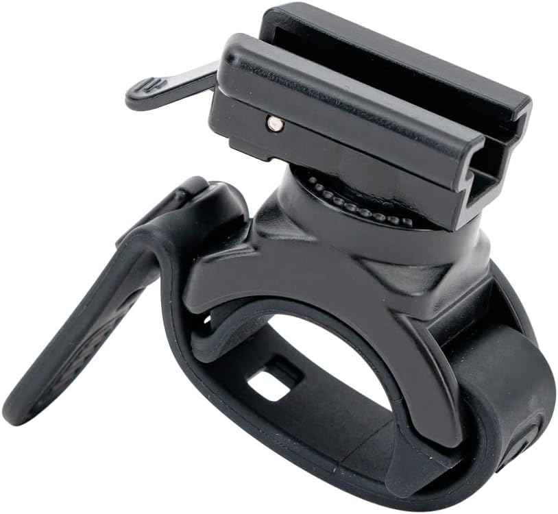 ZEFAL Bike Light Handlebar Mount Bike Light Bracket, Black, Ø22 to 52mm