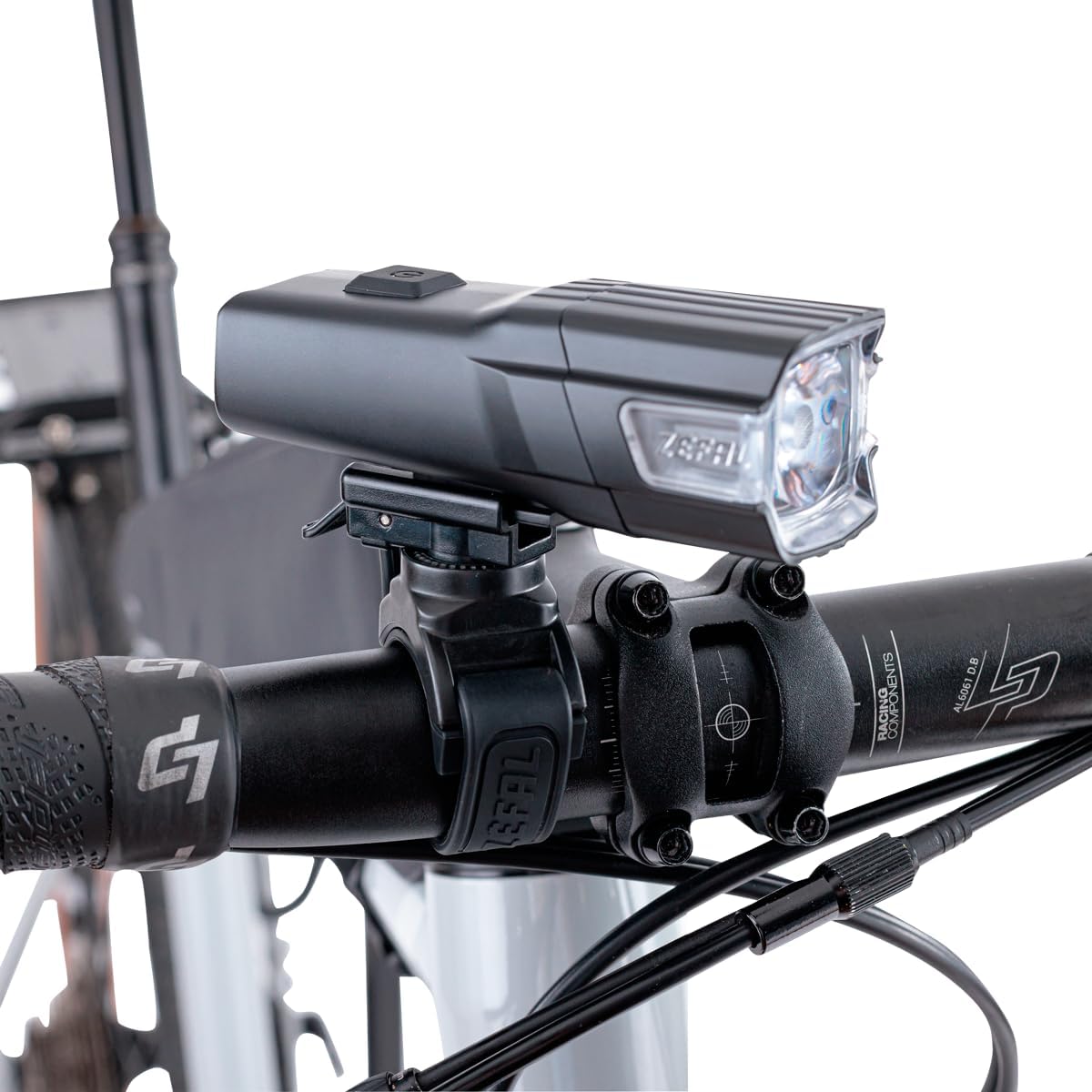 ZEFAL Bike Light Handlebar Mount Bike Light Bracket, Black, Ø22 to 52mm