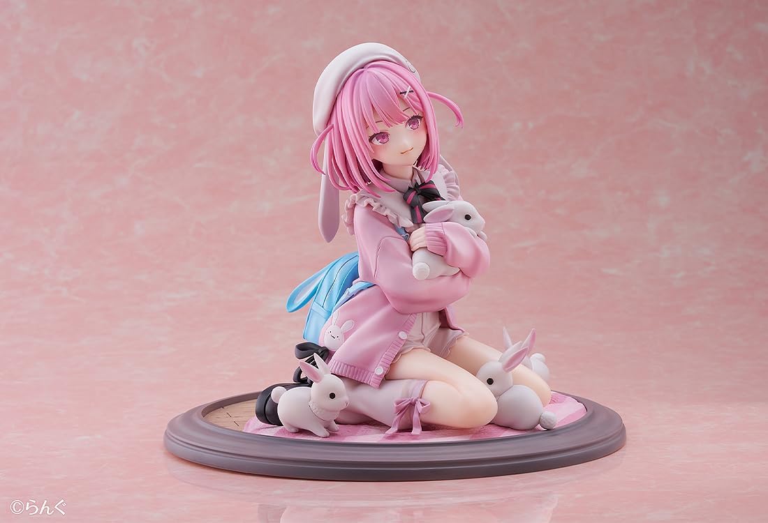 Original Illustration Pvc Statue 1/6 Toshishita Kanojo Illustration By Ran9U 17 Cm