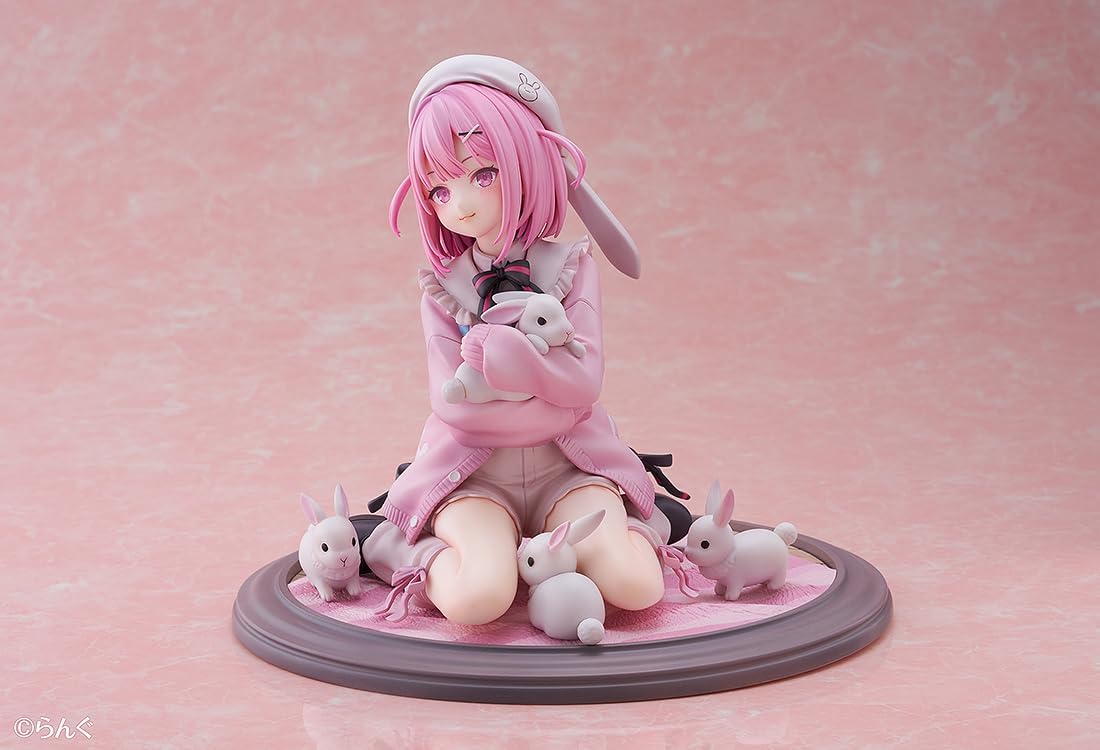 Original Illustration Pvc Statue 1/6 Toshishita Kanojo Illustration By Ran9U 17 Cm