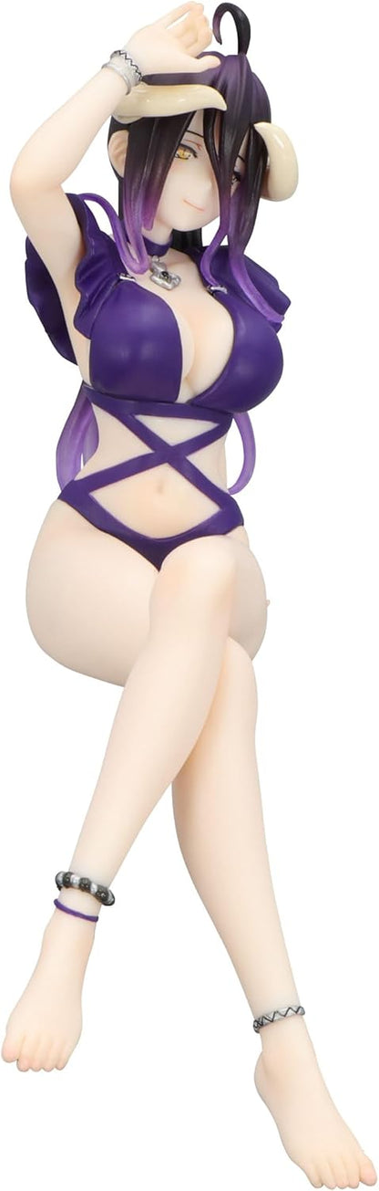 FuRyu Corporation-Overlord Noodle Stopper Figure -Albedo Swimsuit Dark Purple Color ver.
