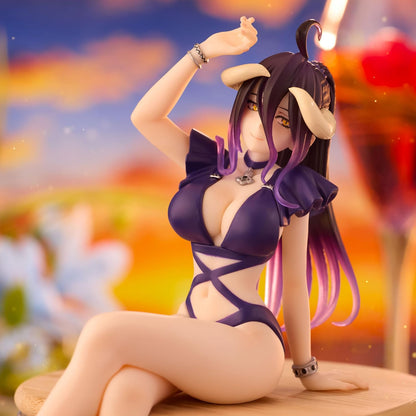 FuRyu Corporation-Overlord Noodle Stopper Figure -Albedo Swimsuit Dark Purple Color ver.