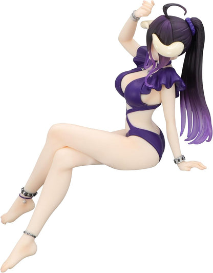FuRyu Corporation-Overlord Noodle Stopper Figure -Albedo Swimsuit Dark Purple Color ver.